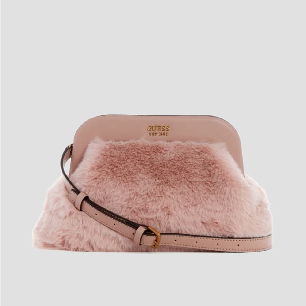 New GUESS Tesoro Crossbody Clutch